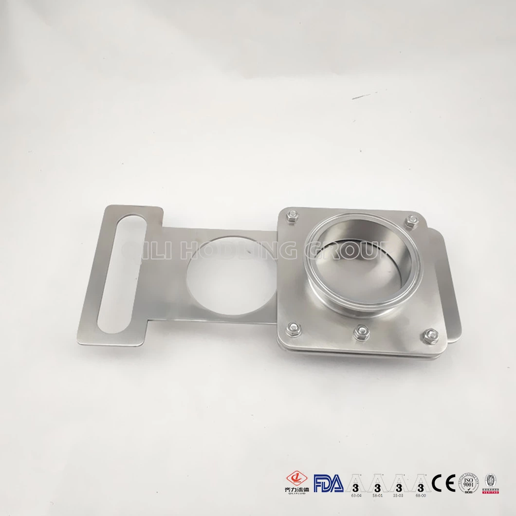 Stainless Steel Sanitary Slide Gate Assembly