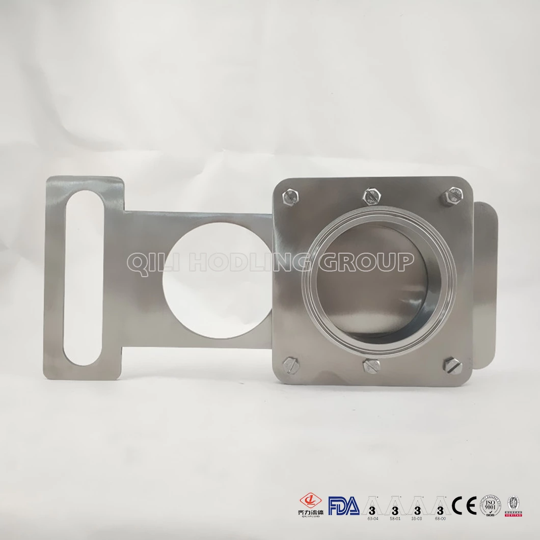 Stainless Steel Sanitary Slide Gate Assembly