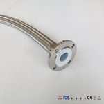 Stainless Steel SS304 SS316L PTFE-lined Metal Hose