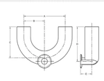 ASME BPE fittings S2USWWK SIDE OUTLET USE POINT
