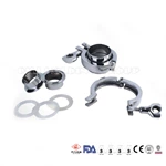 Stainless Steel Sanitary Tri Clamp Pipe Weld Ferrules and Clamp Kit Price