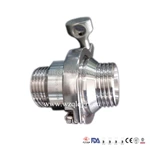 Sanitary Stainless Steel Maled Threaded Check Valve