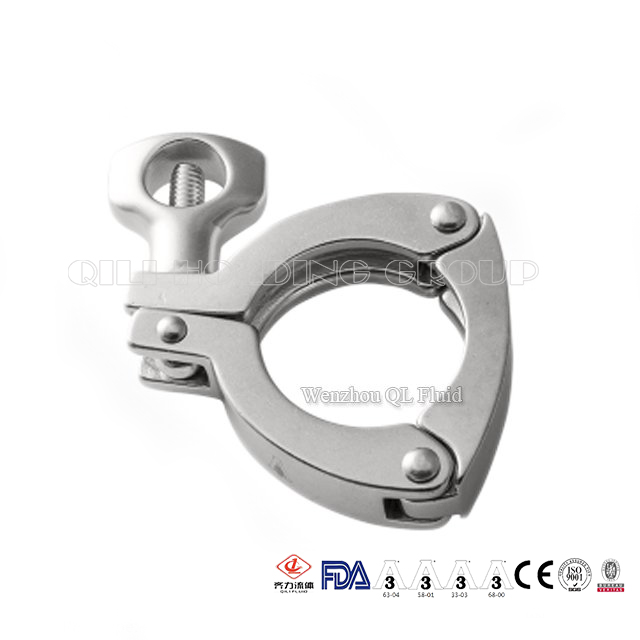 13tp Sanitary Stainless Steel 3 Pieces Tc Tri Clover Clamp