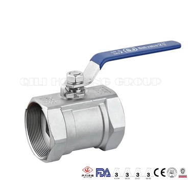 Sanitary Stainless Steel One Piece Ball Valve
