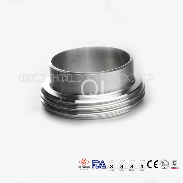 Sanitary 11851 DIN Union Welding Male
