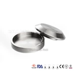 3A Stainless steel pipe fittings hygienic female I Line solid end cap 16AI 15I