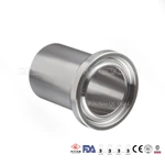Sanitary stainless steel ferrule fittings male I Line long weld ferrule 14WLI