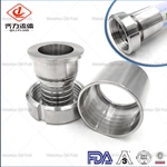14MPHR Sanitary Style Crimp Stem Clamp End Hose Shank