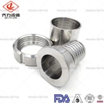 14MPHR Sanitary Style Crimp Stem Clamp End Hose Shank