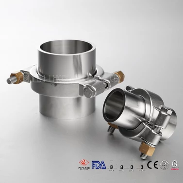 Sanitary Stainless Steel 13MHP Clamp Union