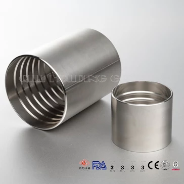 Sanitary Stainless Steel Hydraulic Hose Fitting Crimp Ferrule