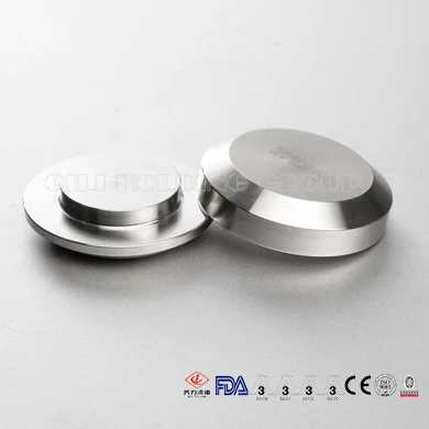 3A Stainless Steel Hygienic Fitting Blank with Ferrule Ends 16ai-14I