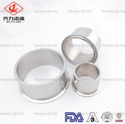Sanitary Stainless Steel Tank Ferrule Heavy Duty 14MPW
