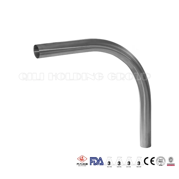 2SXL-12"X3"-7-316 3" x 12" Butt Weld End 45 Deg Sweep Elbow