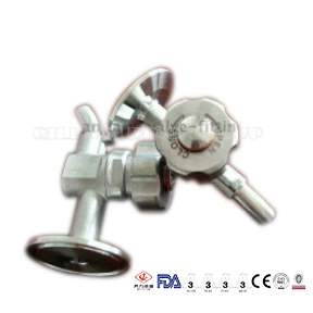 Sanitary Stainless Steel Sampling Valve Perlick style