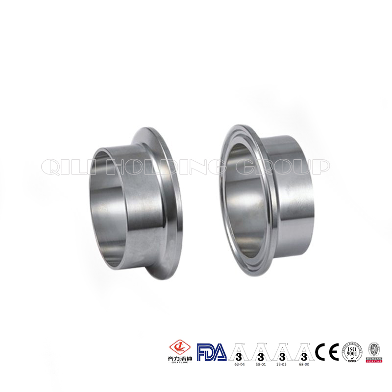 Sanitary Stainless Steel Ss 304/316L High Pressure Tri-Clamp Stainless Steel Pipe Clamp Fitting