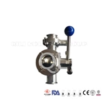 Sanitary Stainless Steel Tri Clamp Butterfly Valve New Tpye
