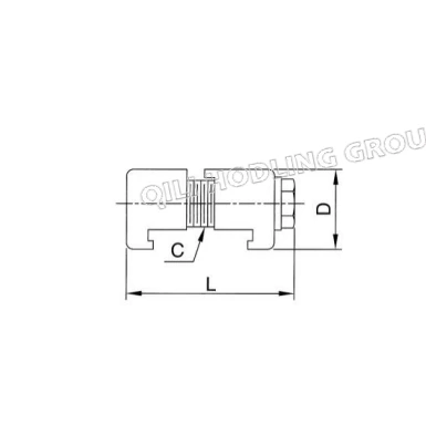 KF ISO double claw clamp