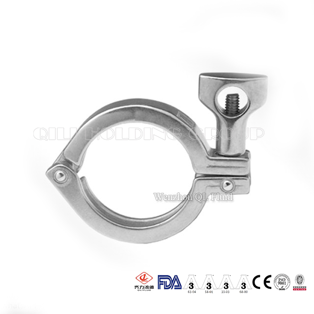 Factory Price Stainless Steel 304/316L Single Clamp