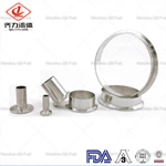 3A Sanitary Stainless Steel Tri clamped Ferrule 14WMP