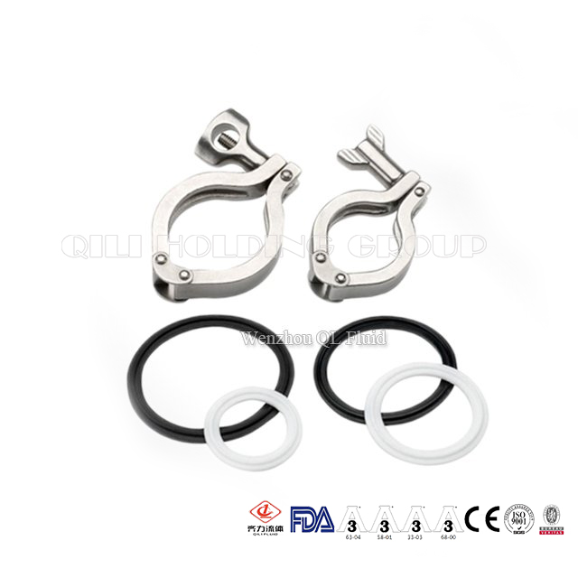 Sanitary Stainless Steel Clamps and Gaskets