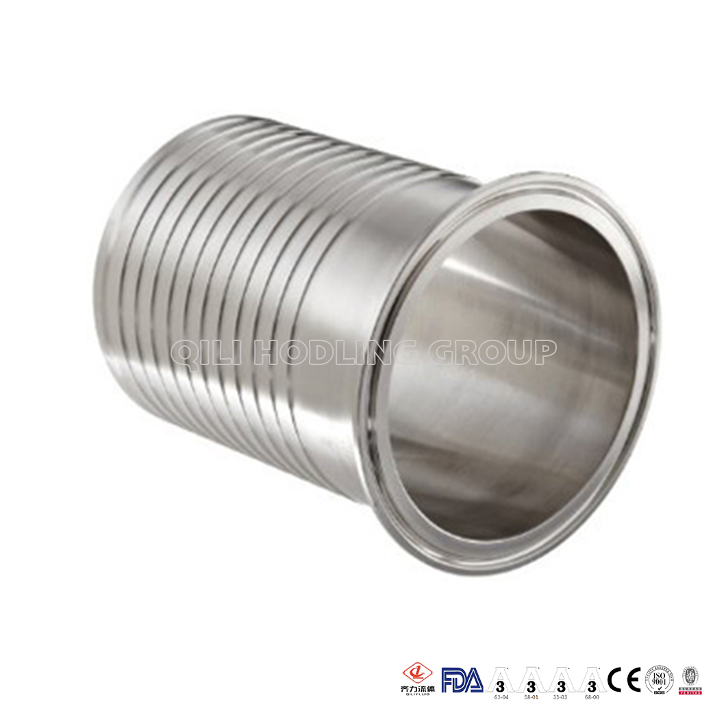 Sanitary Stainless Steel Brewery Hose Barb Adapter 14MPHRL