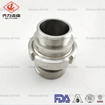 Dairy Hydraulic Stainless Steel Threaded Custom Ferrule