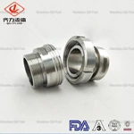 Dairy Hydraulic Stainless Steel Threaded Custom Ferrule