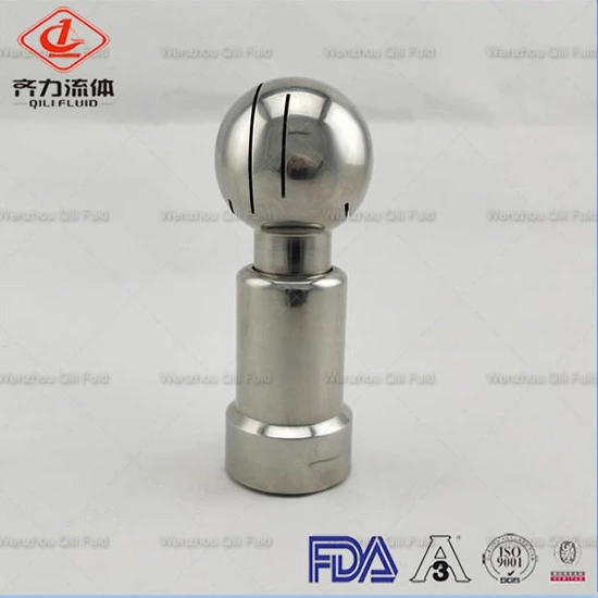 Top Quality Food Grade Sanitary Spray Clamp Cleaning Ball