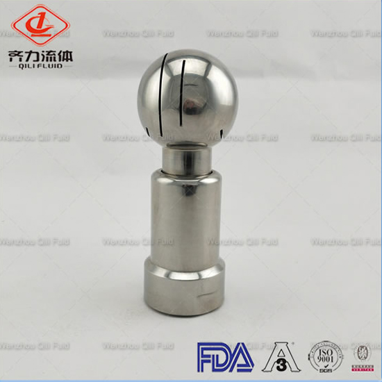 Top Quality Food Grade Sanitary Spray Clamp Cleaning Ball