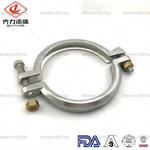 Single Pin Heavy Duty Clamp with Serrated Wing Nut 13MHHM