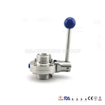 Dn80 316L Sanitary Stainless Steel Butterfly Valve Manual/Pneumatic Operated