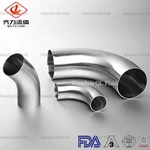 Sanitary Clamp 90 Degree Pipe Fittings Elbow