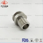 Sanitary SS Tube To Pipe Adapter Ferrule Fitting
