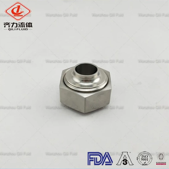 Sanitary Stainess Steel Hex Union Pipe Fittings