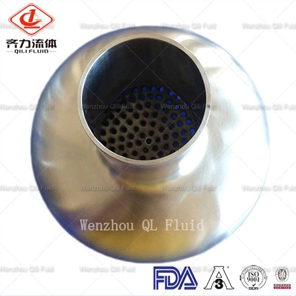 Sanitary Stainless Steel 304/316L Water Filter/Tube Filter