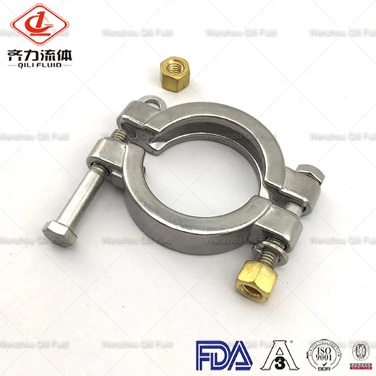Sanitary Stainless Steel Bolted Clamp 13MHP