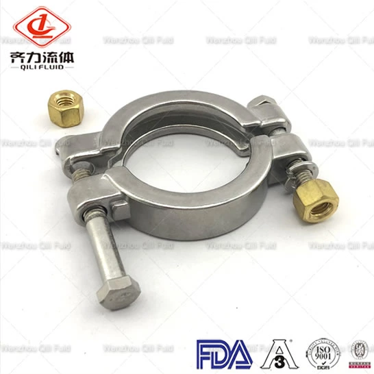 Sanitary Stainless Steel Bolted Clamp 13MHP