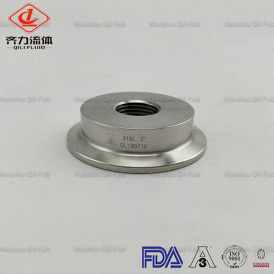 Sanitary Stainless Steel Custom Ferrule Connector
