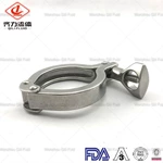 Sanitary Stainless Steel Double Pin Heavy Type Clamp