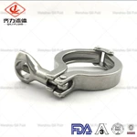Sanitary Stainless Steel Double Pin Heavy Type Clamp