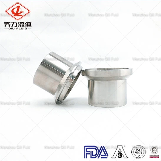 Sanitary Stainless Steel Female I Line Weld Ferrule 14WI 15WLI