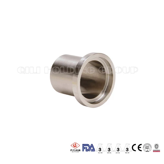 Sanitary stainless steel ferrule fittings male I Line long weld ferrule 14WLI