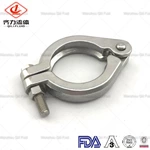 Sanitary Stainless Steel Heavy Pressure Bolt Clamp