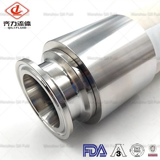 Sanitary Stainless Steel Hose Rubber Fitting Crimp Ferrule