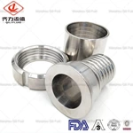 Sanitary Stainless Steel Hose Rubber Fitting Crimp Ferrule