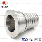 Sanitary Stainless Steel Hose Rubber Fitting Crimp Ferrule