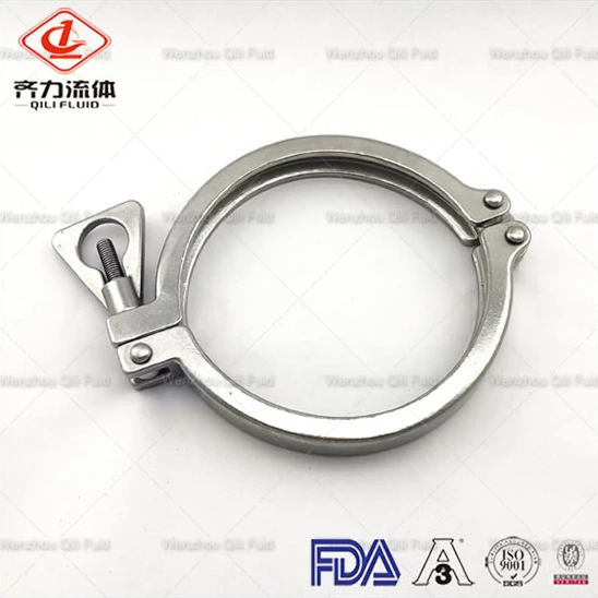 Sanitary Stainless Steel SS304 Tri Clamp