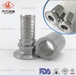 Sanitary Stainless Steel Tri Clamp Hydraulic Sanitary Hose Connector Fitting