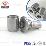 Sanitary Stainless Steel Tri Clamp Hydraulic Sanitary Hose Connector Fitting